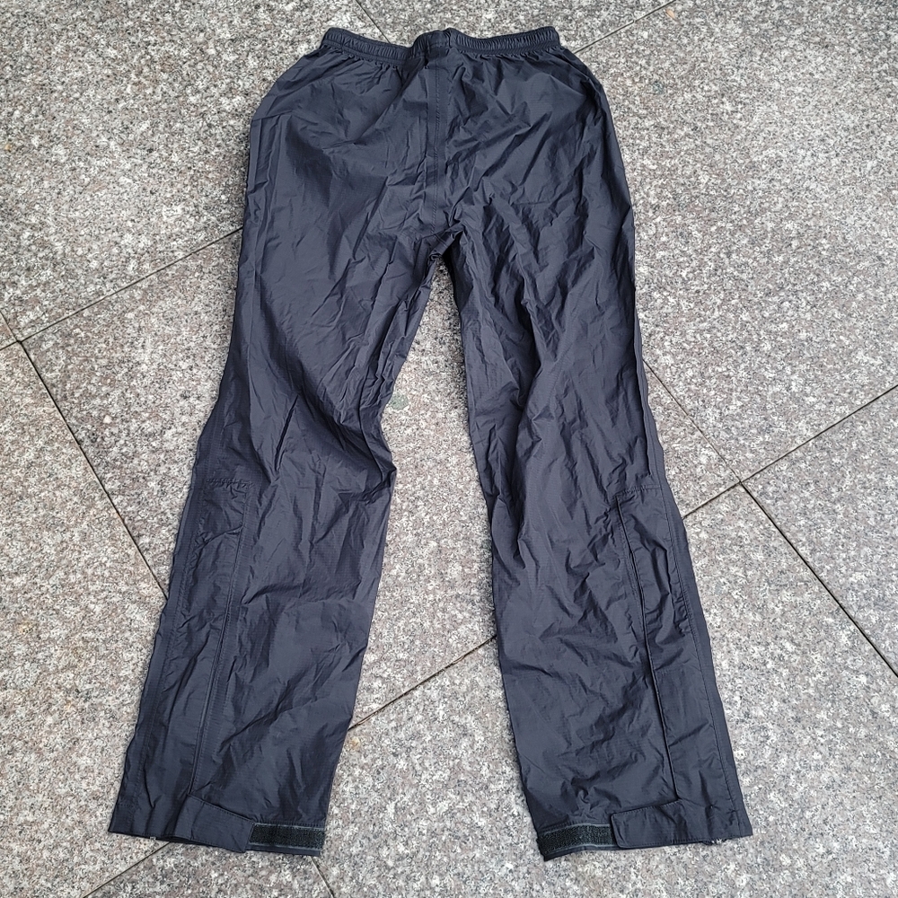 L.L. Bean Women's Black Track Pants with Ankle Closures